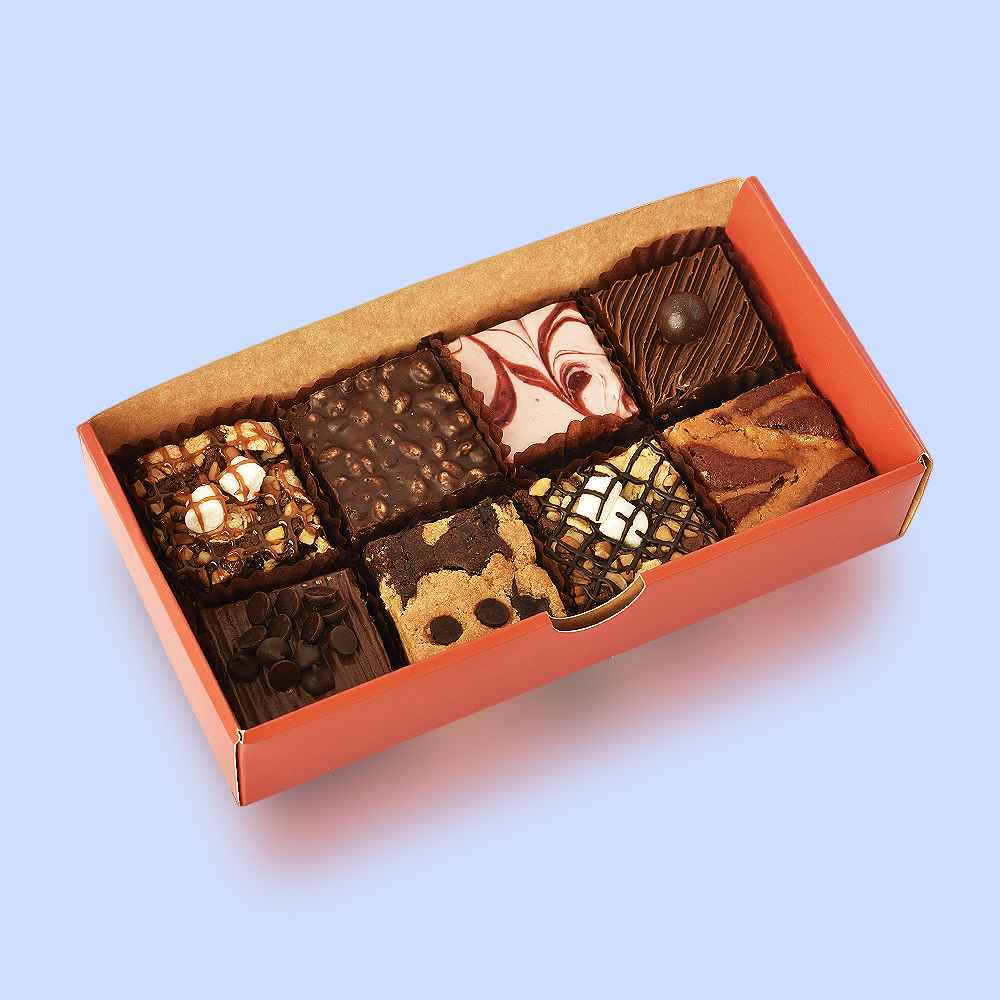 Brownie Boxes Box of 8 Brownies Unlimited