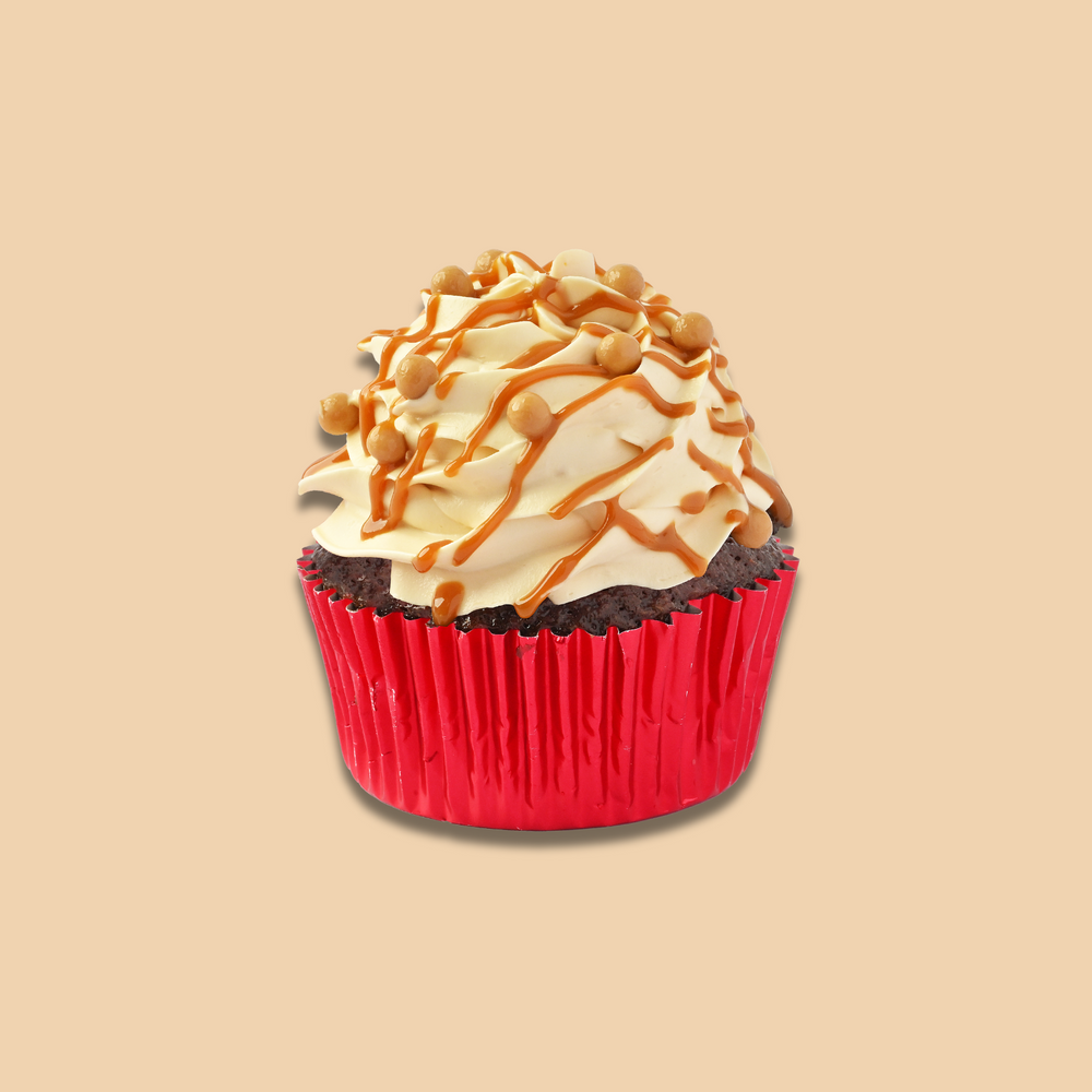 Caramel Crunch Premium Cupcake