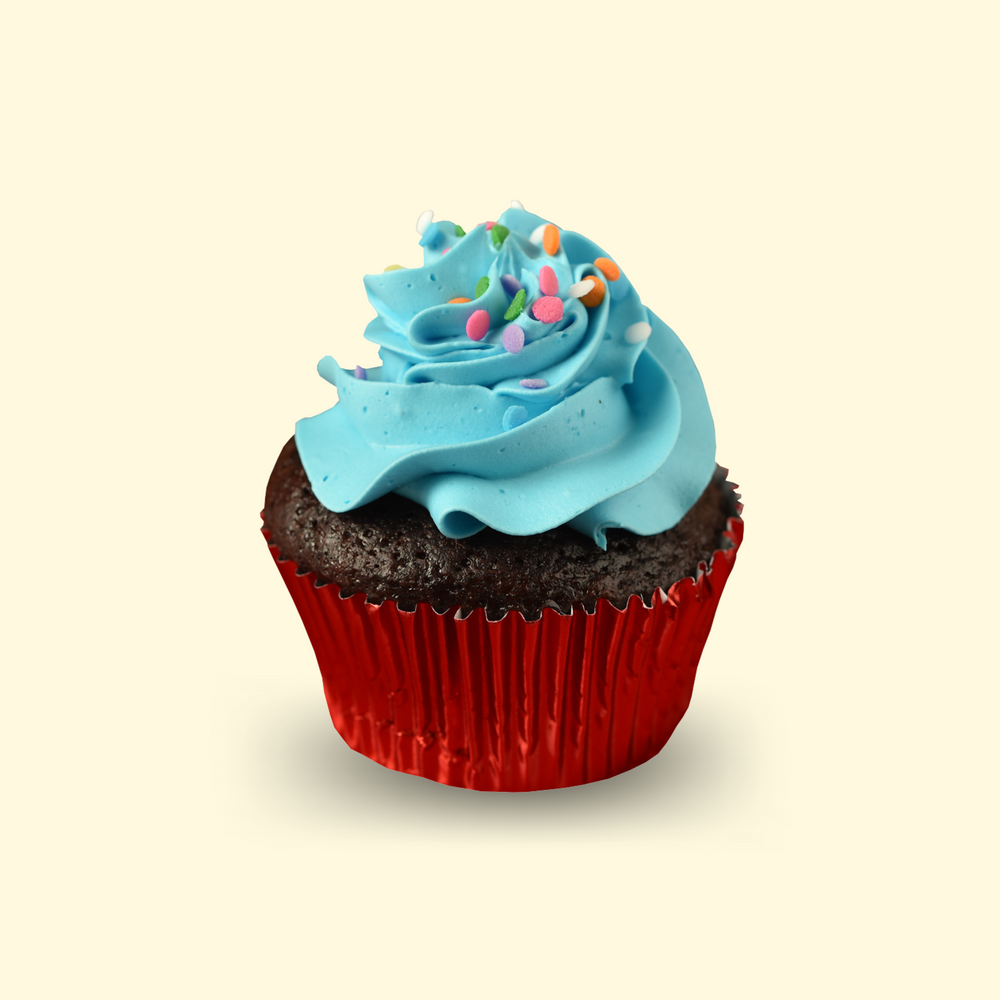 Rainbow Cupcakes (Blue)