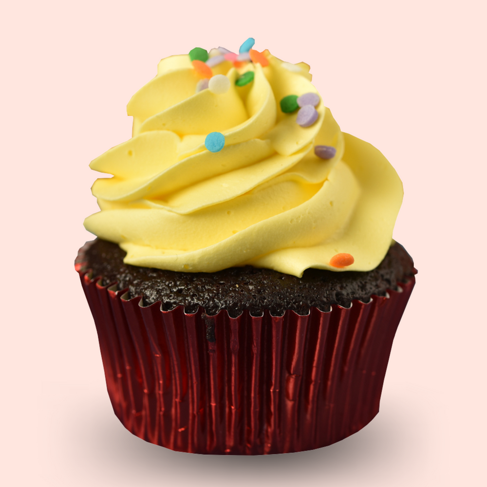 Rainbow Cupcakes (Yellow)